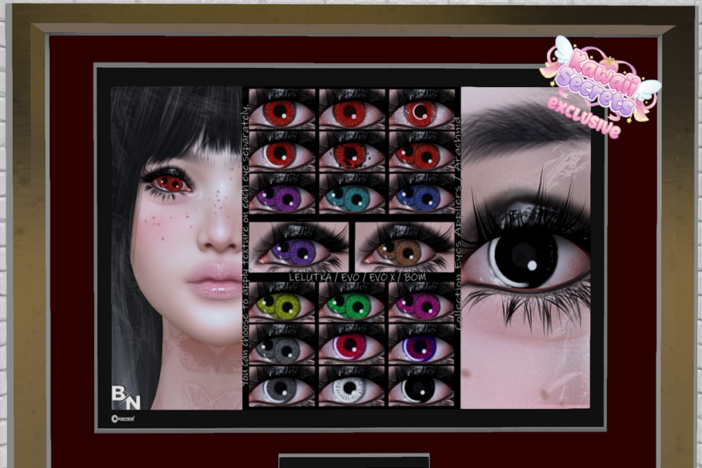 Arachnid HD Eyes - BOM/EvoX, L$350