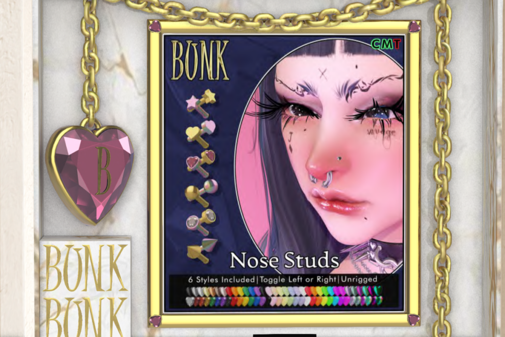 Nose Studs, L$499