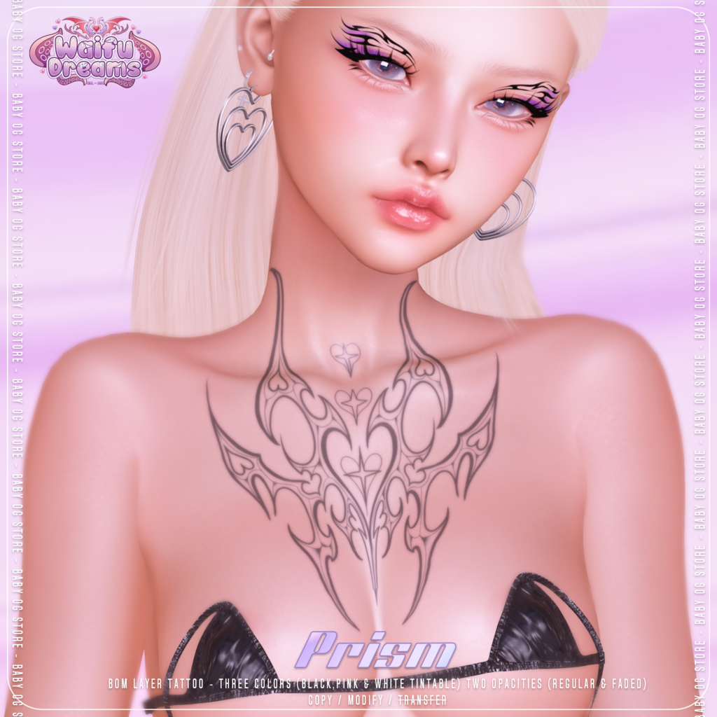 Prism Chest Tattoo