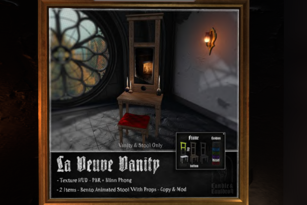 La Veuve Vanity, L$299