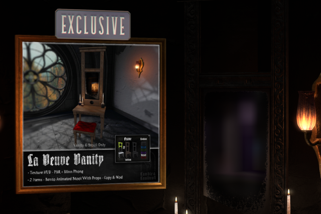 La Veuve Vanity, L$299