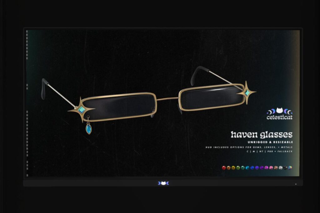 Haven Glasses, L$299