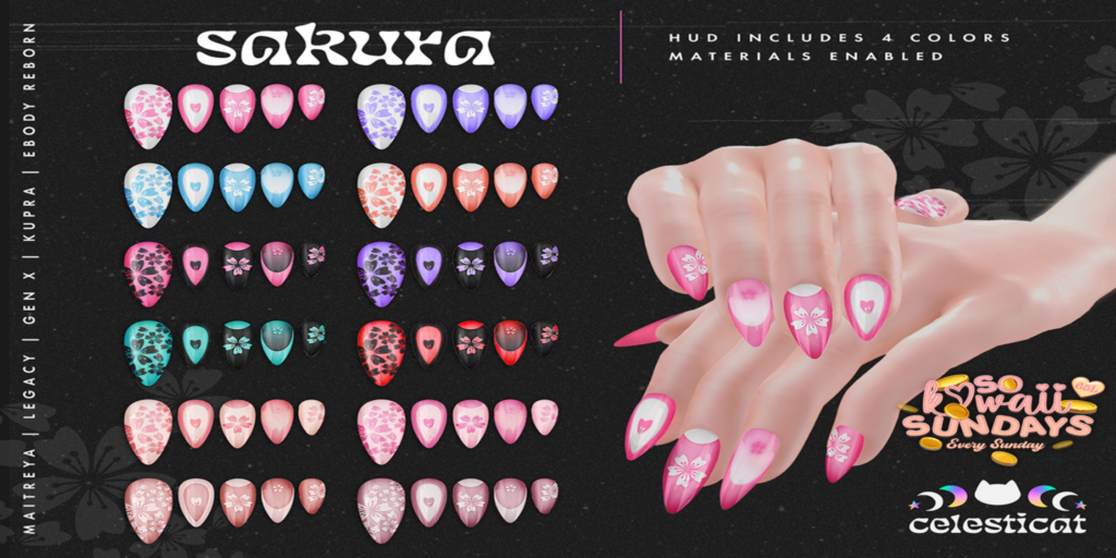 Sakura - GenX/Inithium/Legacy/Maitreya/Reborn	&lt;a href=&quot;http://maps.secondlife.com/secondlife/Oni/161/94/3&quot;&gt;Teleport&lt;/a&gt;