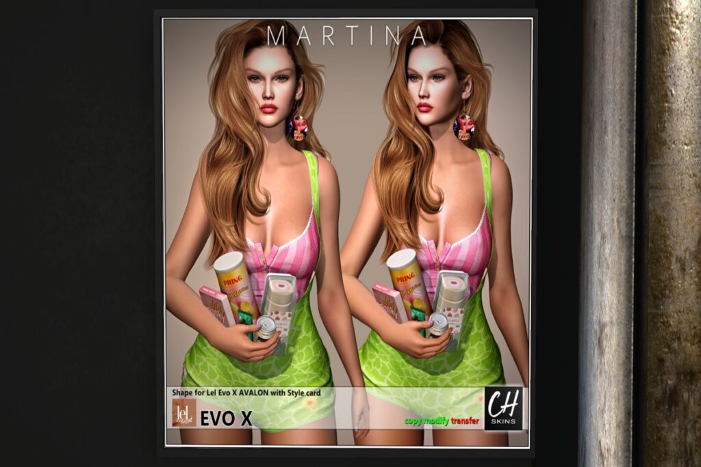 Martina Shape - EvoX Avalon, L$399