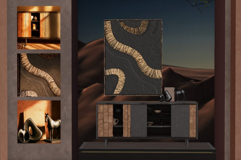 Solitude Decor Set, L$99-L$299 each