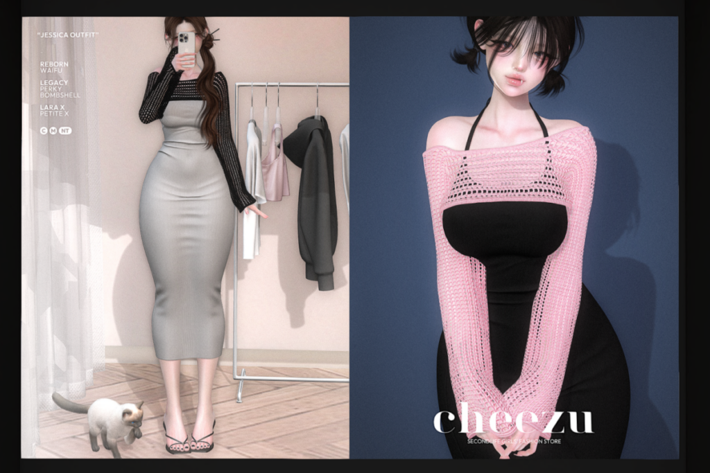Jessica Outfit - Legacy/MaitreyaX/Reborn/+mods, L$499 each/L$1199 FP