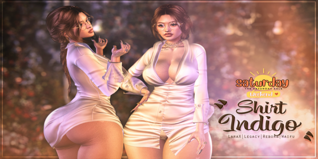 Indigo Shirt - Legacy/MaitreyaX/Reborn/+mods	&lt;a href=&quot;http://maps.secondlife.com/secondlife/Hutter/44/198/2602&quot;&gt;Teleport&lt;/a&gt;