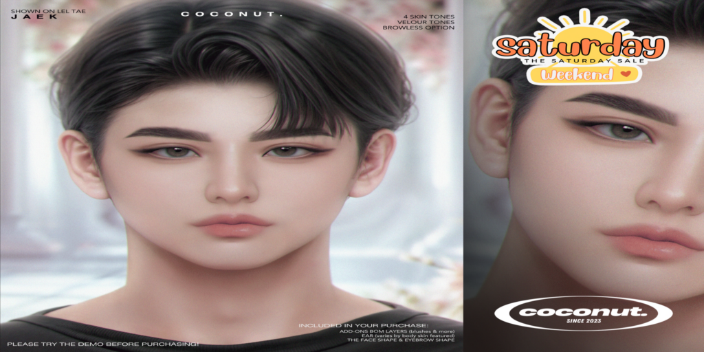 Jaek Skin - EvoX	&lt;a href=&quot;http://maps.secondlife.com/secondlife/Prince%20Island/161/242/801&quot; target=&quot;_blank&quot;&gt;Teleport&lt;/a&gt;