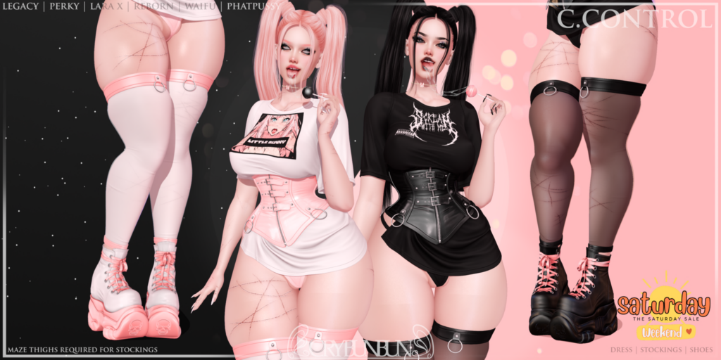 C.Control Outfit - Legacy/MaitreyaX/Reborn/+mods	&lt;a href=&quot;http://maps.secondlife.com/secondlife/CryBunBun/156/127/21&quot;&gt;Teleport&lt;/a&gt;