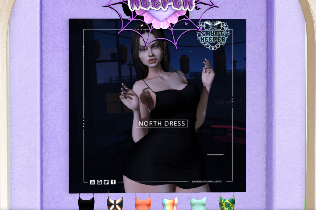 North Dress - Inithium/Legacy/Reborn/+mods, L$200 each/L$1500 FP