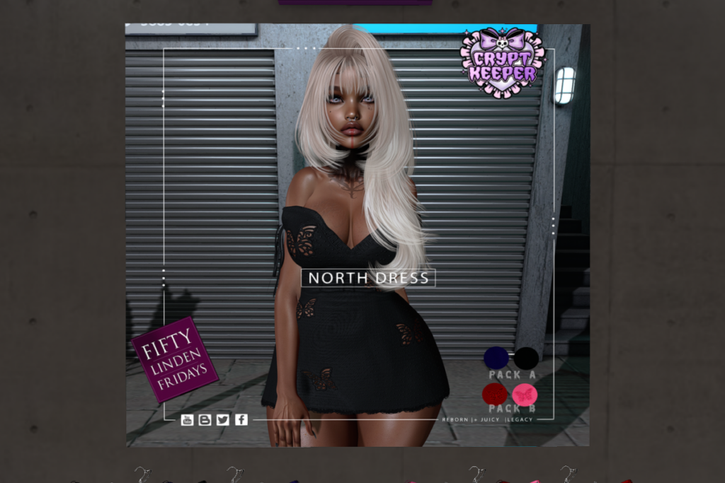 Suzzana Dress - Legacy/Reborn/+mods	&lt;a href=&quot;http://maps.secondlife.com/secondlife/Bambolina/228/129/1892&quot;&gt;TELEPORT&lt;/a&gt;