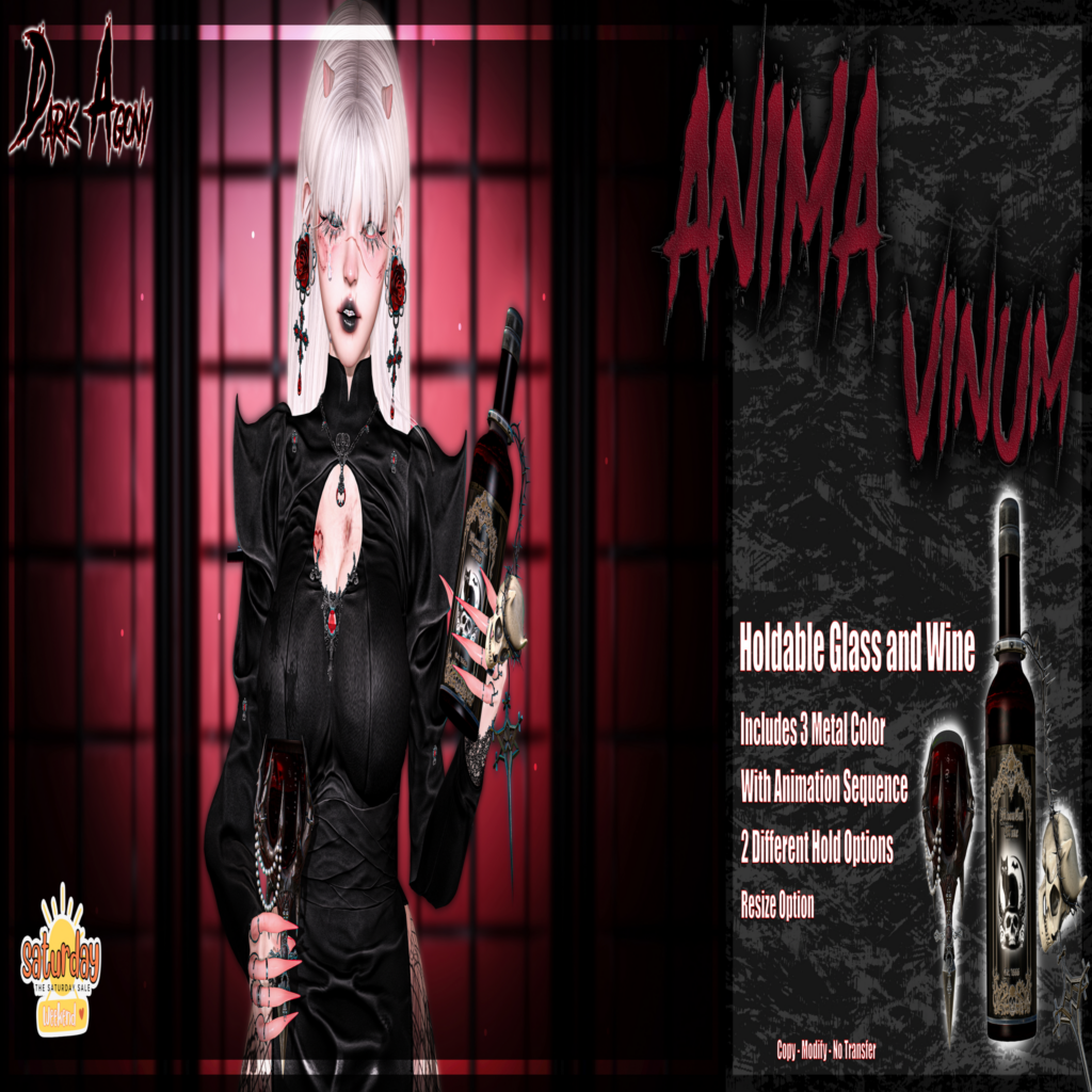 Anima Vinum Holdables	&lt;a href=&quot;http://maps.secondlife.com/secondlife/Dark%20Dreams/134/131/26&quot; target=&quot;_blank&quot;&gt;Teleport&lt;/a&gt;
