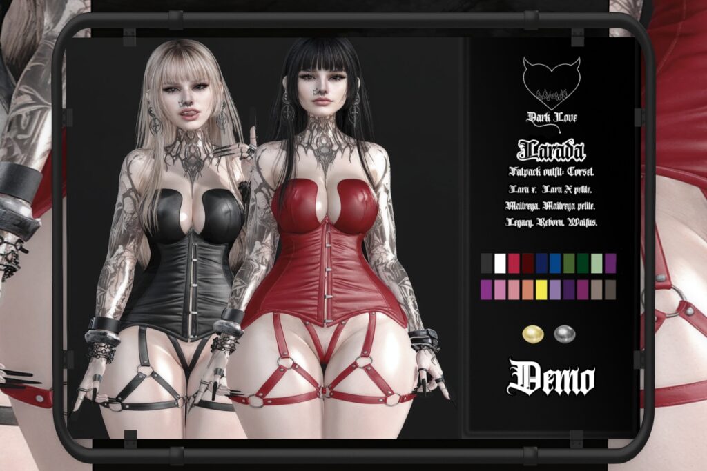 Larada Outfit - Legacy/Maitreya/Reborn/+mods, L$199 FP