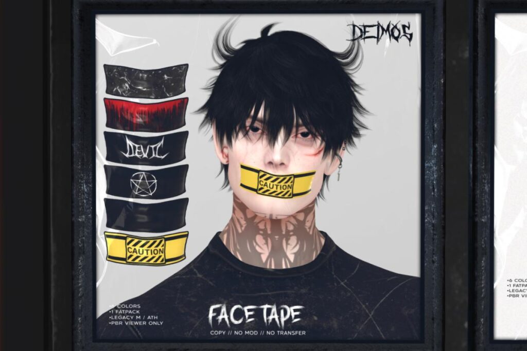 Face Tape - Legacy/+mods, L$225