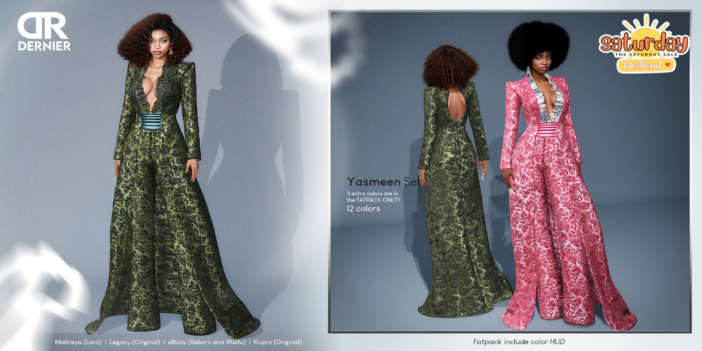 Yasmeen Set - Inithium/Legacy/Maitreya/Reborn/+mods	&lt;a href=&quot;http://maps.secondlife.com/secondlife/DERNIER/98/128/1004&quot;&gt;Teleport&lt;/a&gt;