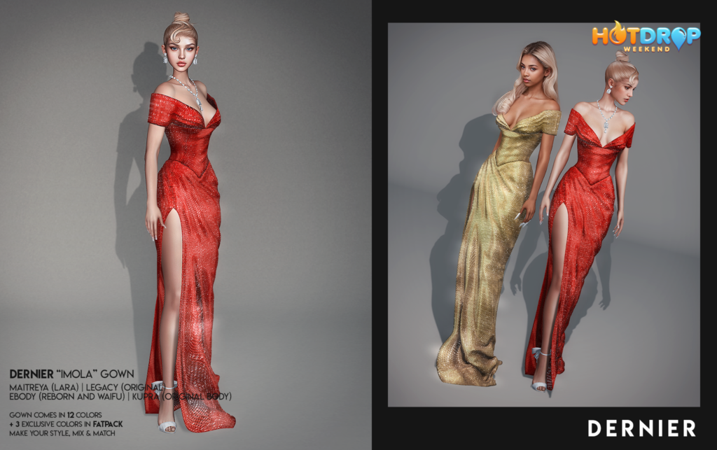 Mola Gown - Inithium/Legacy/Maitreya/Reborn/+mods