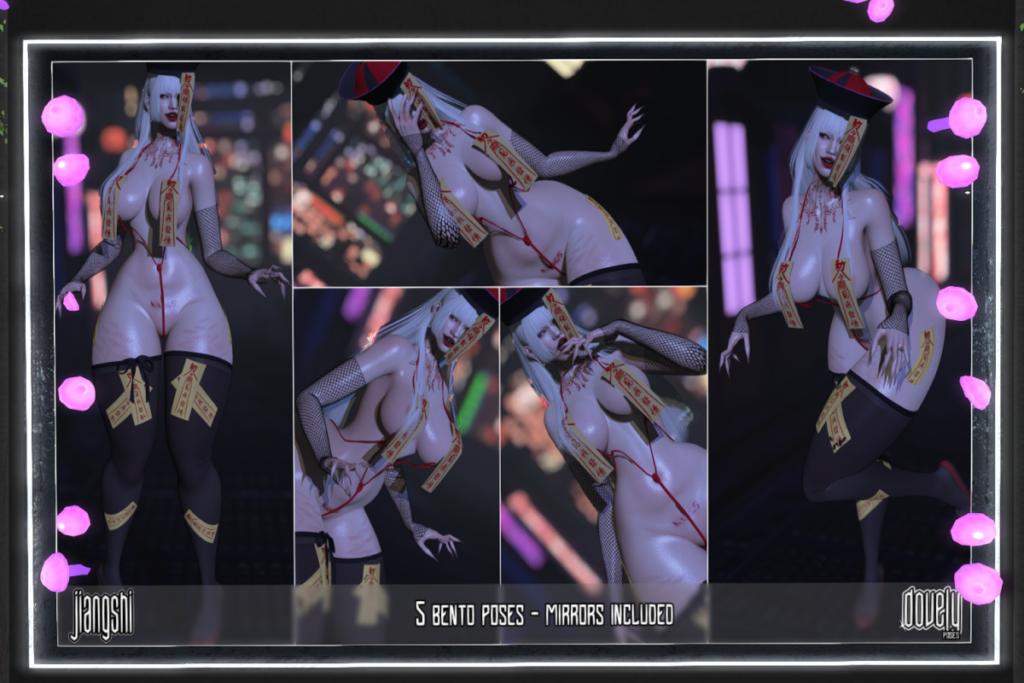Jiangshi Poses, L$40 each/L$200 FP