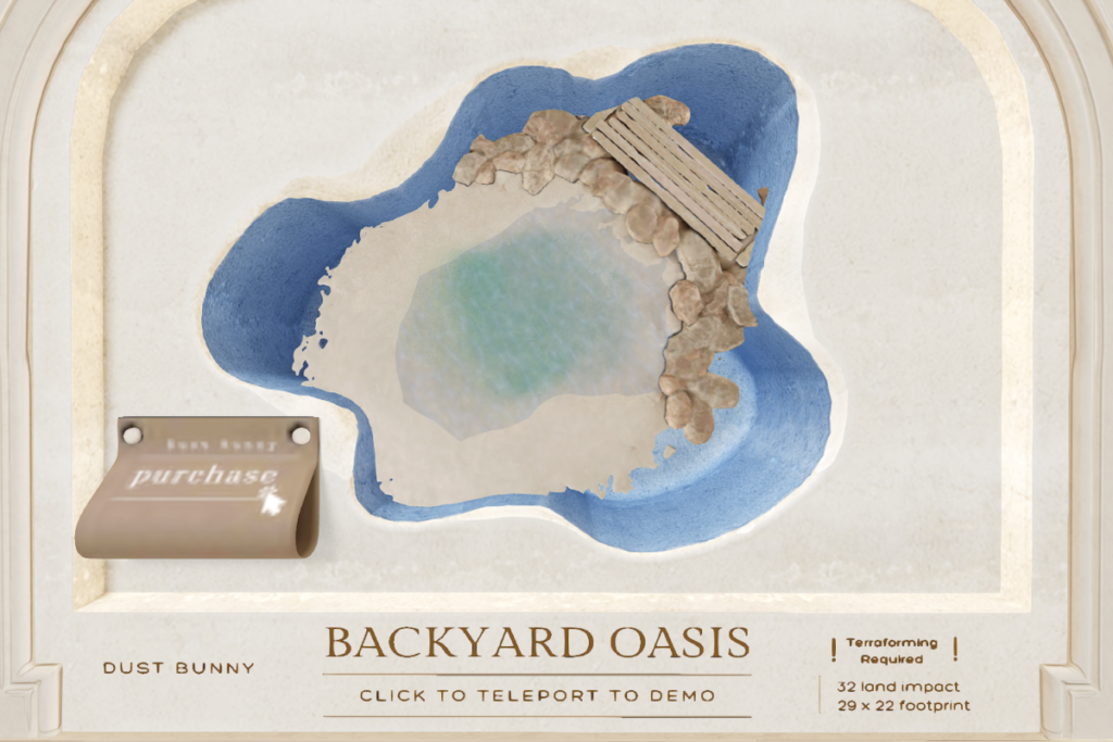Backyard Oasis, L$349
