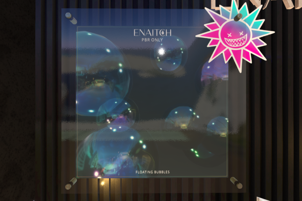 Floating Bubbles, L$150
