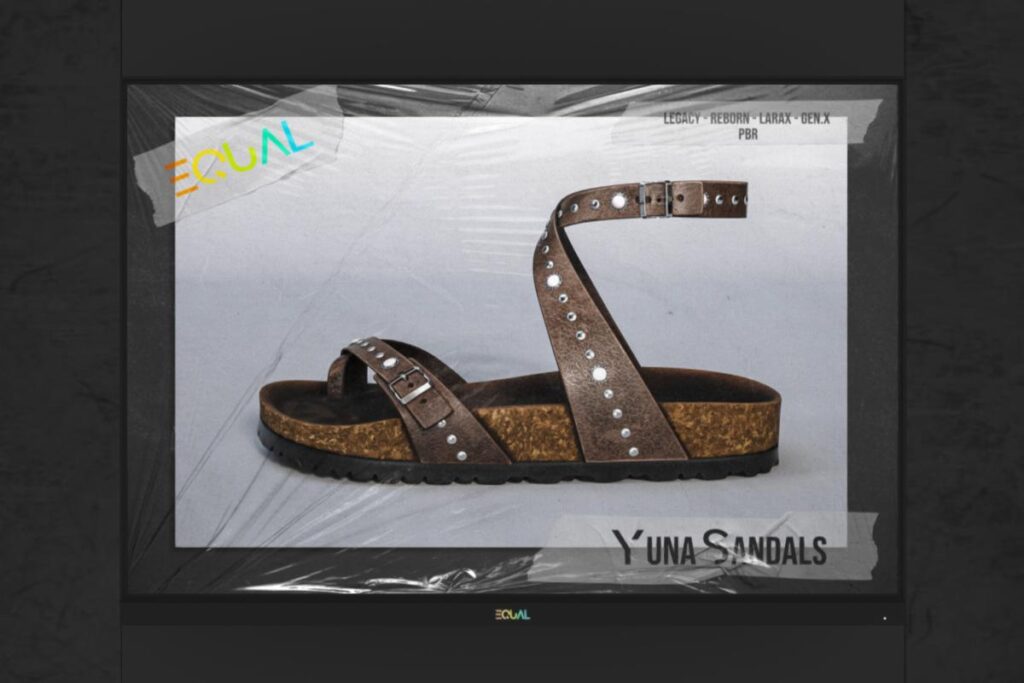 Yuma Sandals - GenX/Legacy/MaitreyaX/Reborn, L$288 each/L$888 FP
