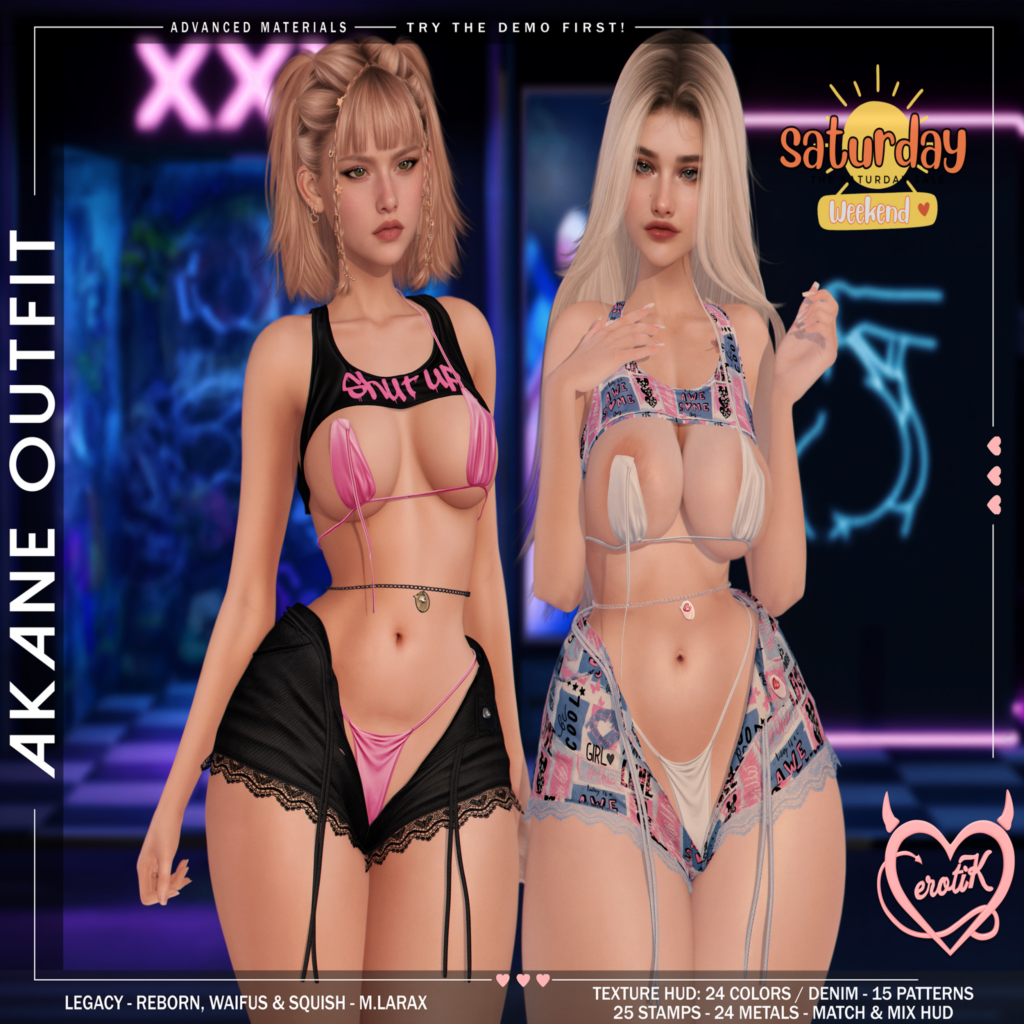 Akane Outfit - Legacy/MaitreyaX/Reborn/+mods	&lt;a href=&quot;http://maps.secondlife.com/secondlife/WIP/115/133/1501&quot;&gt;Teleport&lt;/a&gt;