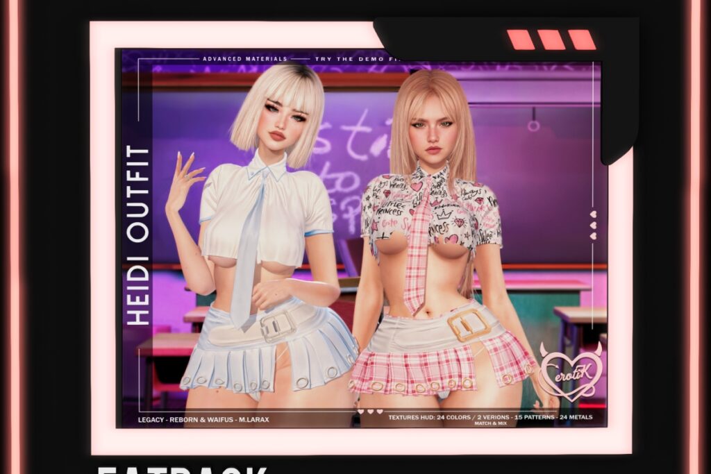 Heidi Outfit - Legacy/MaitreyaX/Reborn/+mods, L$249 FP