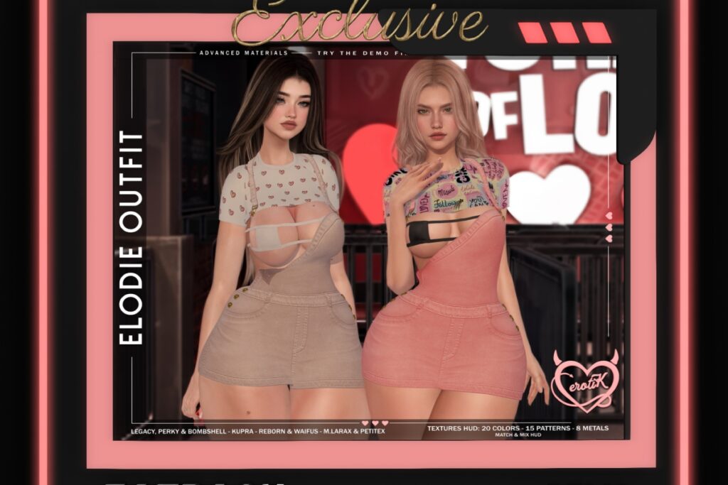 Elodie Outfit - Inithium/Legacy/MaitreyaX/Reborn/+mods, L$249 FP