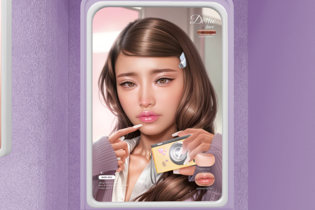 Dottie Face Skin - EvoX, L$800 each/L$2115 FP