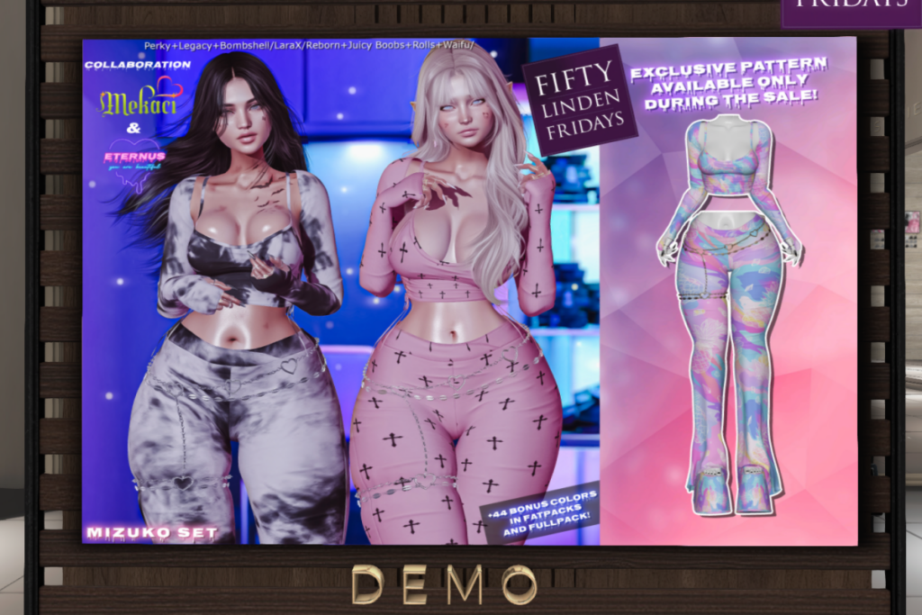 Mizuko Set  - Legacy/MaitreyaX/Reborn/+mods	&lt;a href=&quot;http://maps.secondlife.com/secondlife/Wildflower%20Mountain/128/64/2&quot;&gt;Teleport&lt;/a&gt;