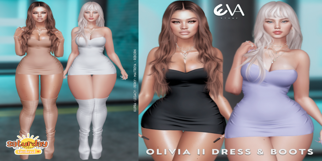 Olivia II Outfit - Inithium/Legacy/Maitreya/Reborn/+mods	&lt;a href=&quot;http://maps.secondlife.com/secondlife/ELEVEN/169/176/32&quot;&gt;Teleport&lt;/a&gt;