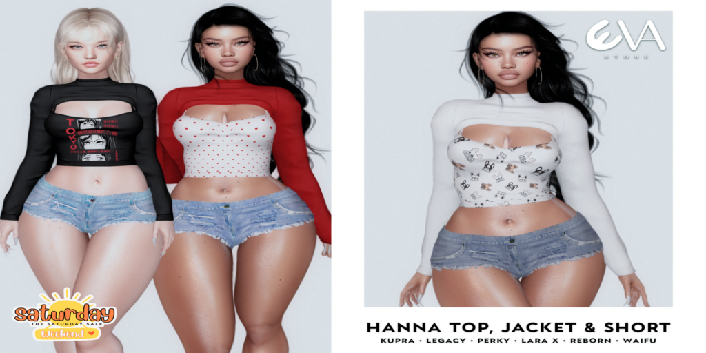 Hanna Outfit - Inithium/Legacy/MaitreyaX/Reborn/+mods	&lt;a href=&quot;http://maps.secondlife.com/secondlife/ELEVEN/169/176/32&quot;&gt;Teleport&lt;/a&gt;