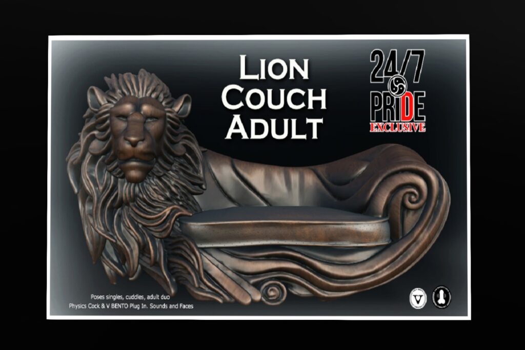 Lion Couch, L$490