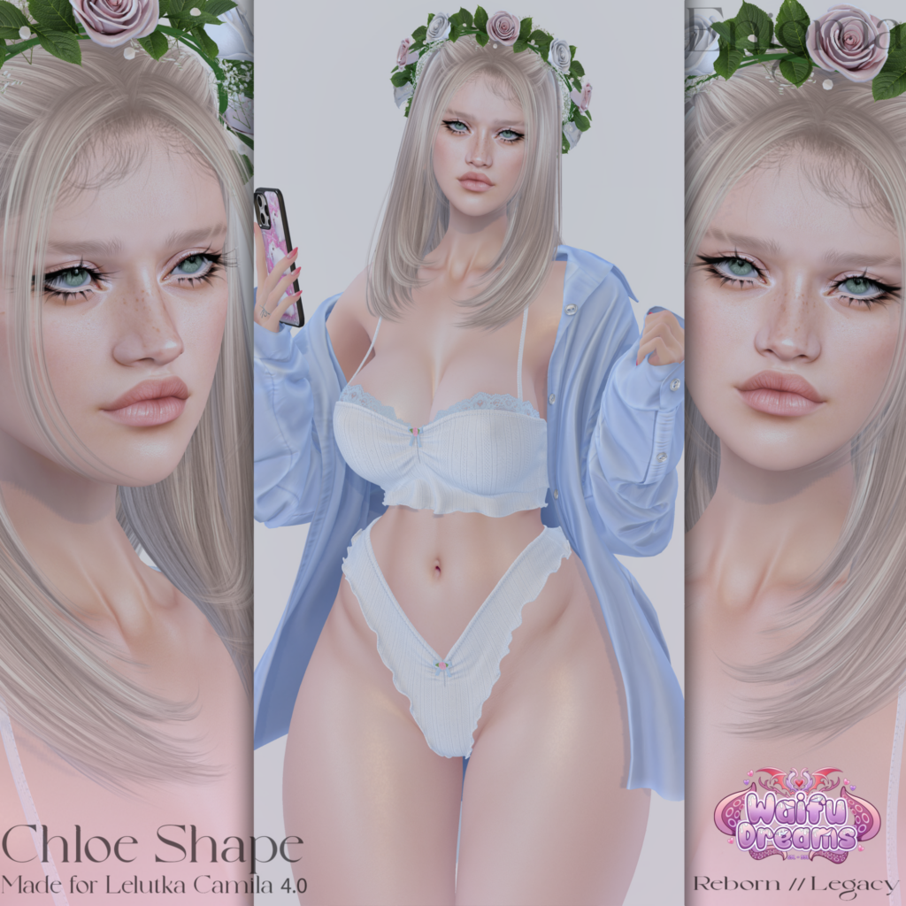 Chloe Shape - Lelutka Camila/Legacy/Reborn
