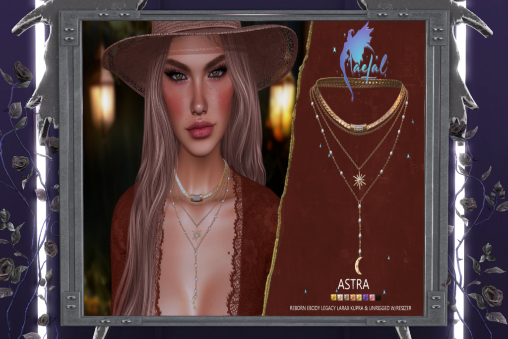 Astra Necklace - Inithium/Legacy/MaitreyaX/Reborn/Unrigged, L$229