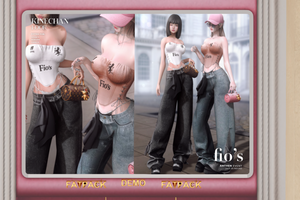 Kinchan Top &amp; Pants - Legacy/MaitreyaX/Reborn, L$499 each/L$1699 each FP