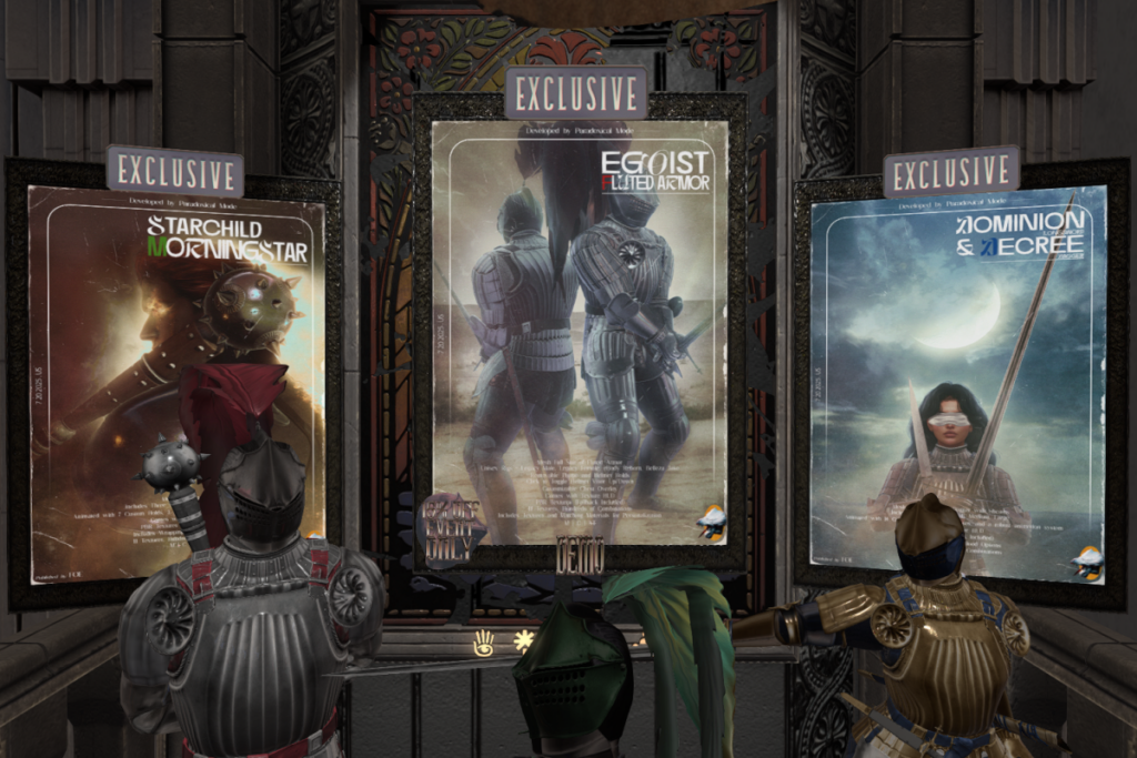 Starchild Morningstar, L$499 | Egoist Fluted Armor - Jake/Legacy F+M/Reborn , L$2999 | Dominion Longsword &amp; Decree Dagger, L$699