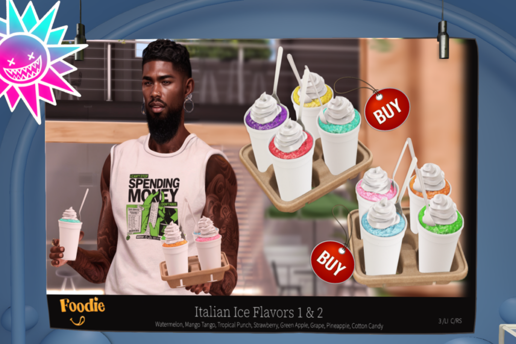 Italian Ice Flavors 1 &amp; 2 Holdable, L$350 each