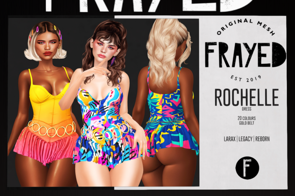 Rochelle Dress - Legacy/MaitreyaX/Reborn, L$250 each/L$1399 FP