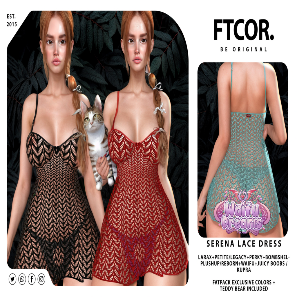 Serena Lace Dress - Inithium/Legacy/MaitreyaX/Reborn/+mods
