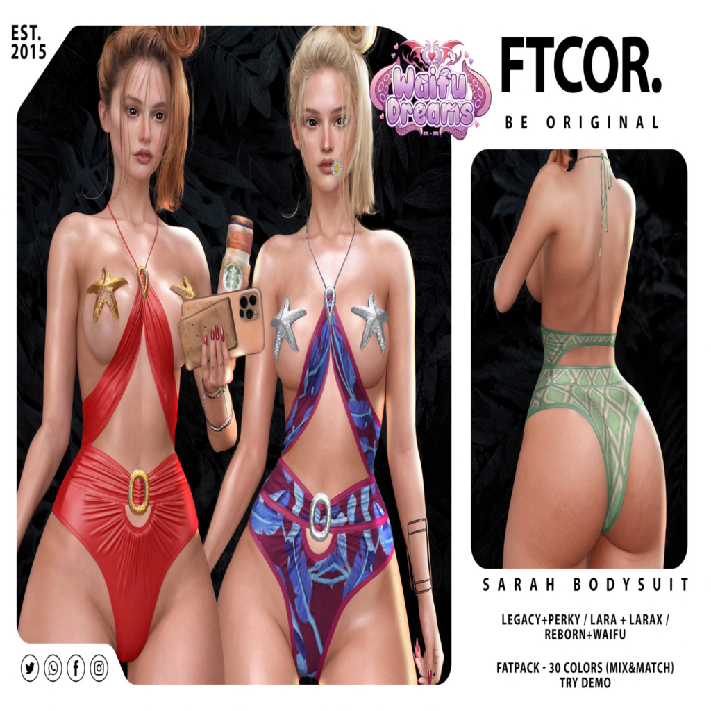 Sarah Bodysuit - Leegacy/Maitreya/Reborn/+mods