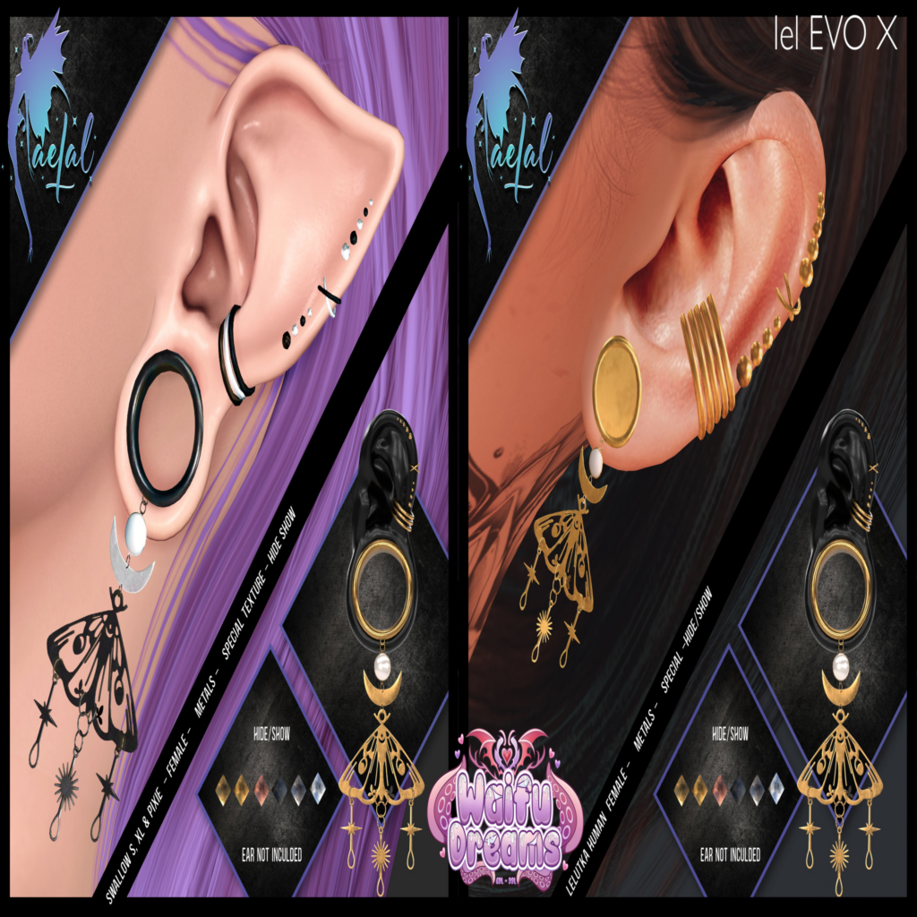 Ear 68 - EvoX/Swallow Gauged Female