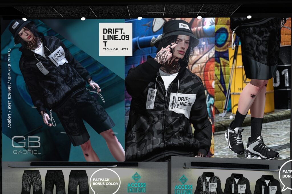 Briar Outfit - Jake/Legacy, L$180-L$250 each/L$220-L$750 each FP