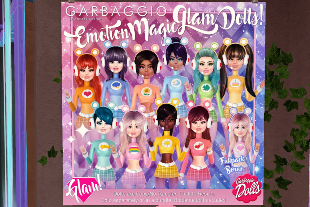 Emotion Magic Glam, L$199 each/L$1299 FP