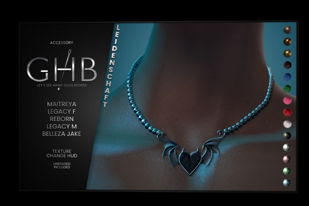 Leidenschaft Necklace	&lt;a href=&quot;http://maps.secondlife.com/secondlife/Filhomes/17/181/3531&quot;&gt;TELEPORT&lt;/a&gt;