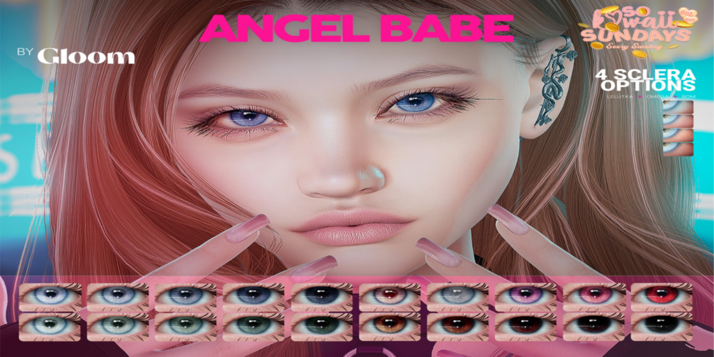 Angel Babe Eyes - BOM/EvoX/Omega	&lt;a href=&quot;http://maps.secondlife.com/secondlife/Moonstar/141/89/43&quot;&gt;Teleport&lt;/a&gt;