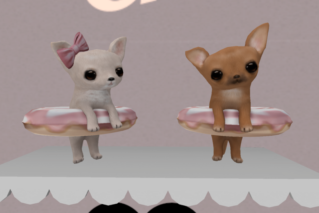 Chihuahua - Donut Floatie	&lt;a href=&quot;http://maps.secondlife.com/secondlife/Eternal%20Dream/15/91/21&quot; target=&quot;_blank&quot;&gt;Teleport&lt;/a&gt;