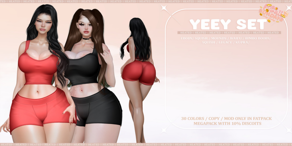 Yeey Set - Inithium/Legacy/Reborn/+mods	&lt;a href=&quot;http://maps.secondlife.com/secondlife/Winterfell%20North/139/93/27&quot;&gt;Teleport&lt;/a&gt;