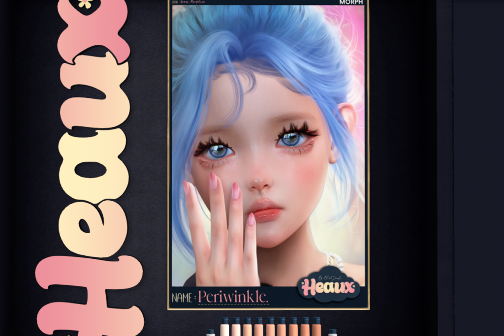 Periwinkle Skin - Genus Morph, L$799 each/L$2875 FP