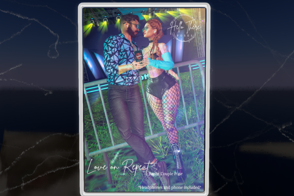 Love On Repeat Couples Pose, L$125