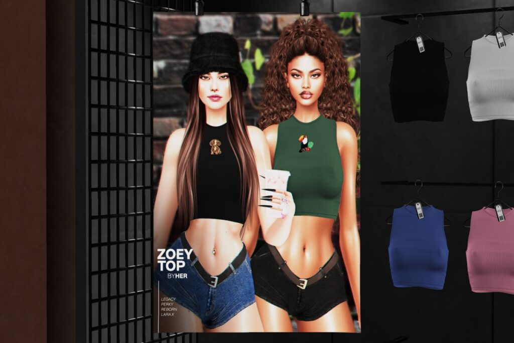 Zoey Top - Legacy/MaitreyaX/Reborn/+mods, L$199 each/L$899 FP